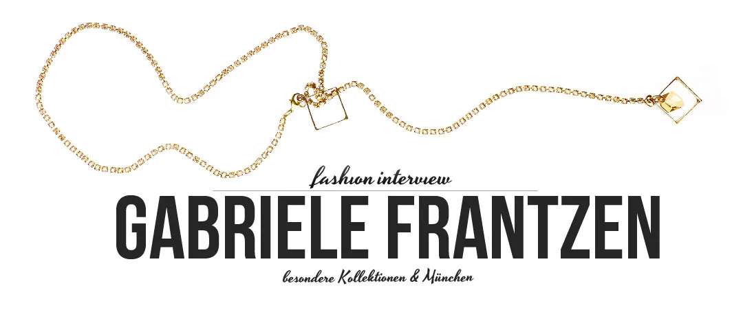 Jewellery designer Gabriele Frantzen from Munich
