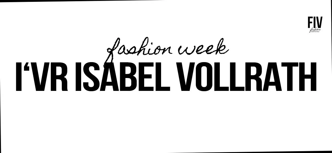 I'VR Isabel Vollrath Fashion Show - Berlin Fashion Week Autumn/Winter 2016