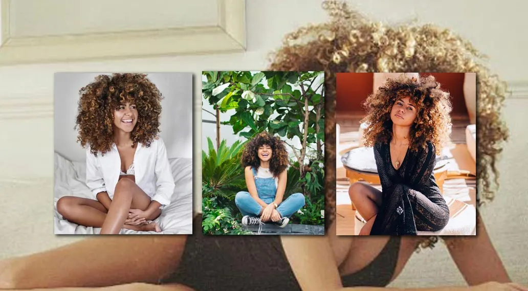 The Fro girl Ginny - Big hair, don't care