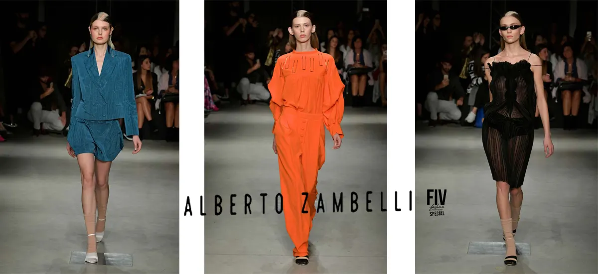 Alberto Zambelli: Flamboyant Fashion Looks of Fashion Week Milan SS18