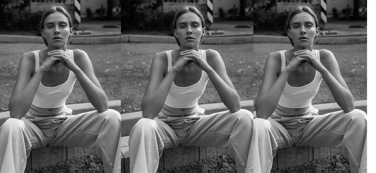 Between catwalk and bathroom: Sandra Hunke is a model and plumber at the same time