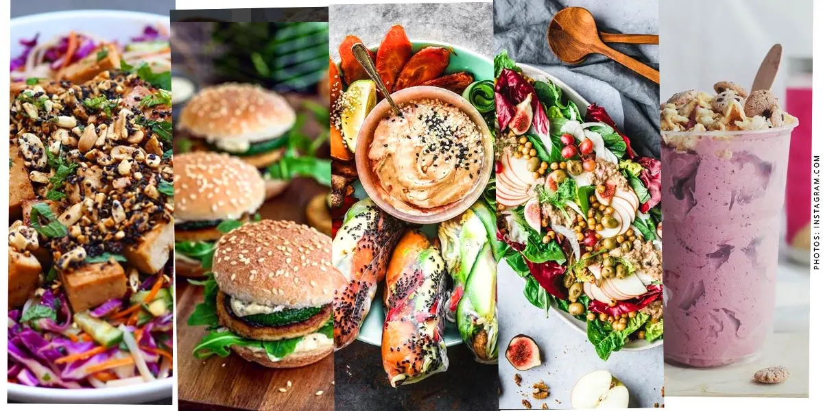 Vegan food in London - delicious!