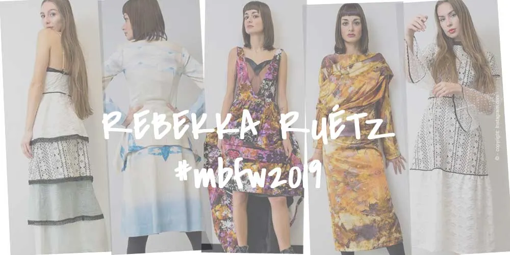 rebekka ruétz - FASHION WEEK BERLIN 2019