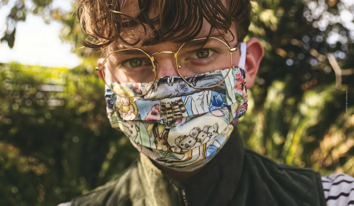 Sew your own masks: exciting patterns, washable fabrics & detailed instructions