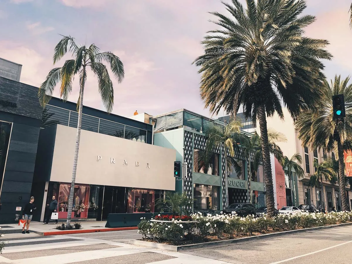 Luxury Shopping Los Angeles (15 Stores): Bulgari, Balmain, Rolex and Co.