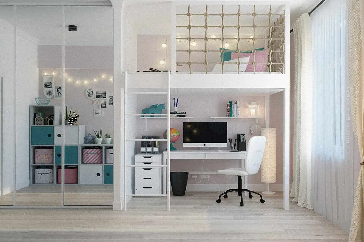 Furnish a child's room: Ideas for designing with colourful furniture, lamps, pictures, decoration and co.
