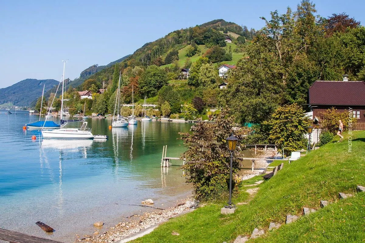 Attersee Camping: lido, sights and weather - Weyregg, Steinbach & Co.