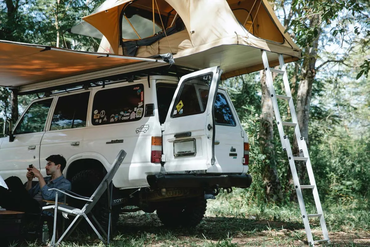 Autocamp roof tent: quality & comfort for camping beginners