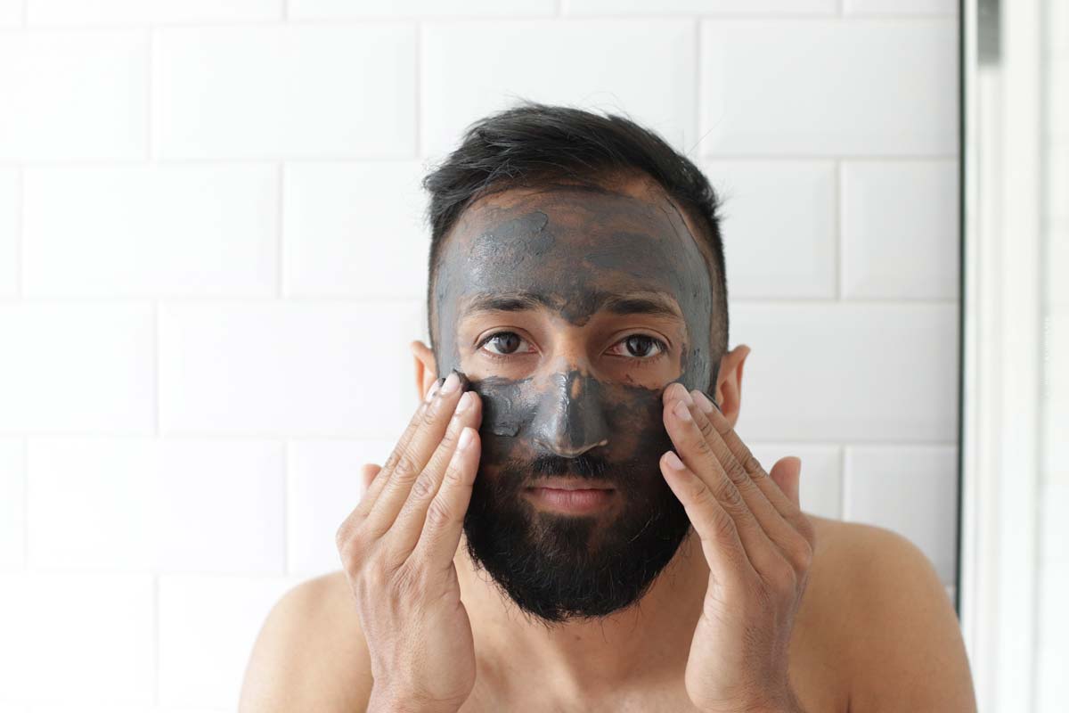 Face Mask and Peeling Cream for Men – Skincare Routine Products