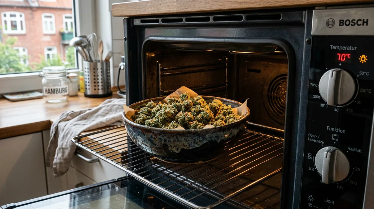 Decarboxylation in the oven — the first step of every Infused Kitchen