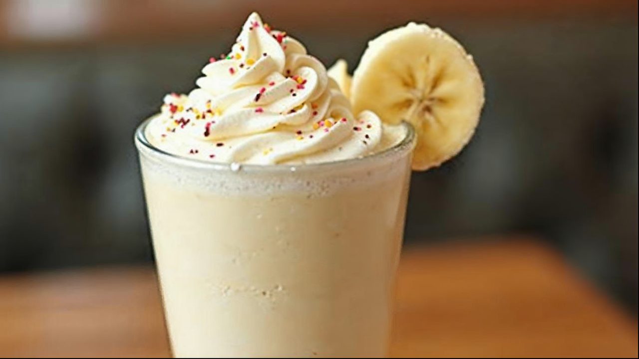 Cannabis Banana Shake — creamy, sweet and infused