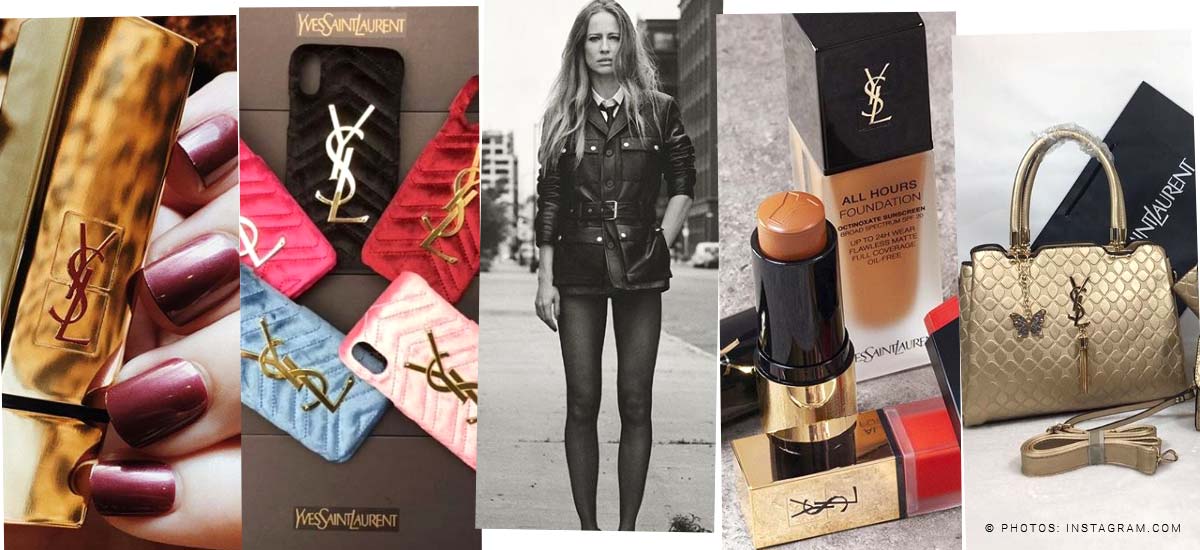Yves Saint Laurent: Bag, lipstick & perfume - Trends also for men - FIV