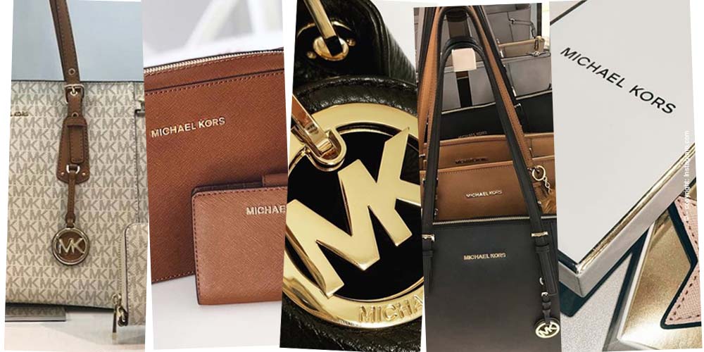 Michael kors deals tasche gold