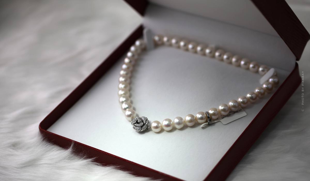 Vera wang sale pearl necklace