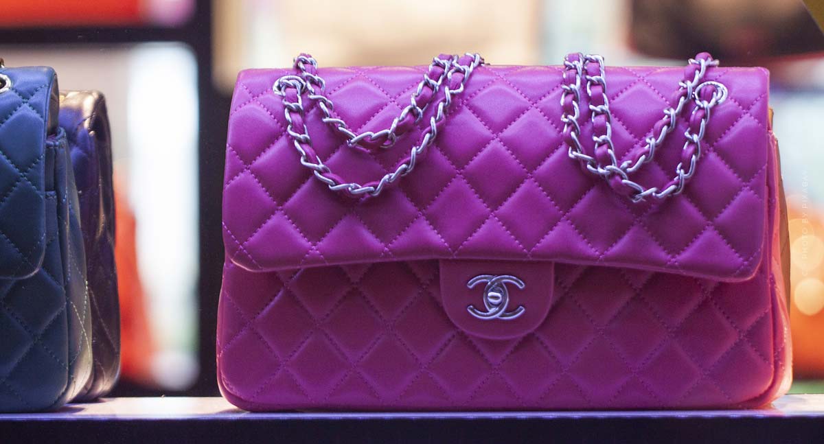 Chanel Timeless Jumbo Lamb Violet