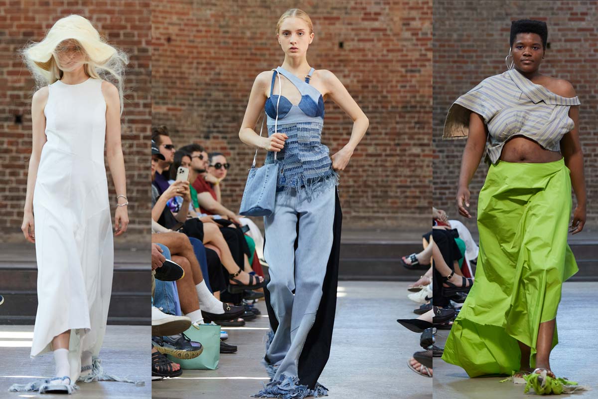 Avenir fashion show: Berlin Upcycling Label - FW 2023 Summer - FIV 