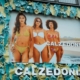 Store Opening of Calzedonia x GNTM in Cologne with Rebecca Mir, Xenia and Kadidja