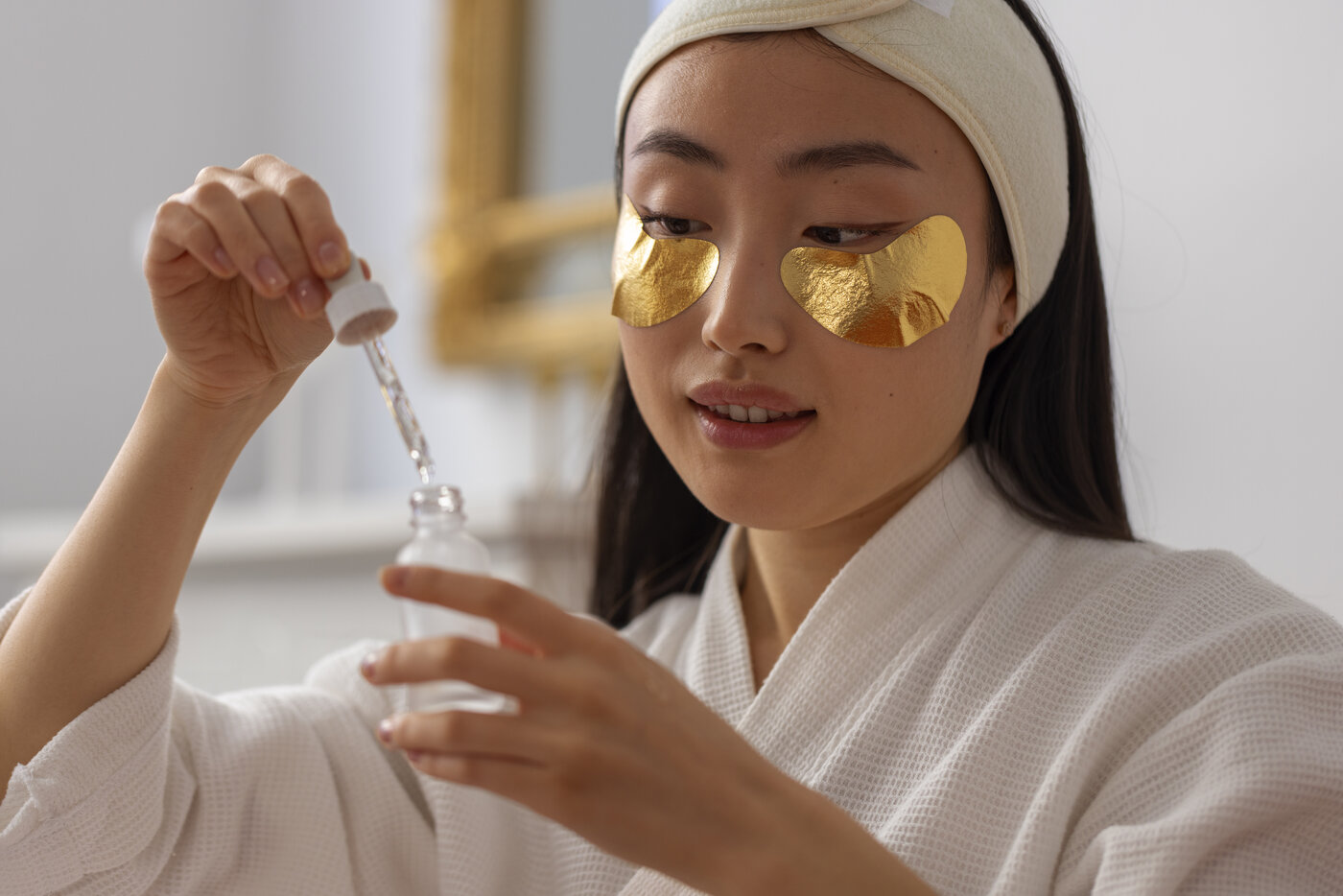 Glass Skin: The Korean routine for radiant, crystal-clear skin glass skin augenpatches korean beauty frau routine hautpflege eye mask korea serum